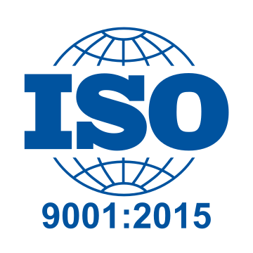 ISO 9001:2015 certified - Quality management